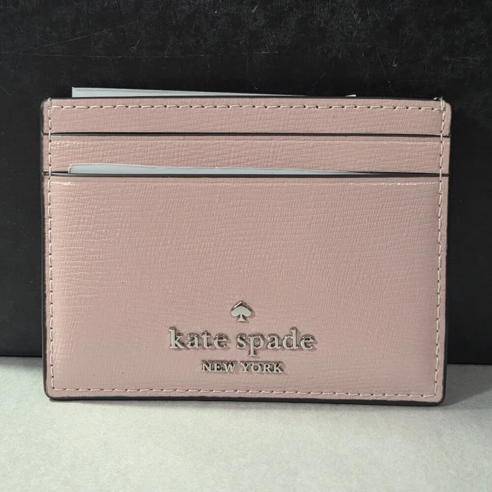 NWT Kate Spade Madison Small Slim Card Holder - Tutu Pink